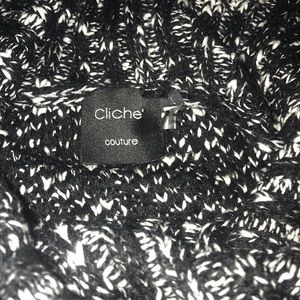 Sweater /cape/ turtleneck